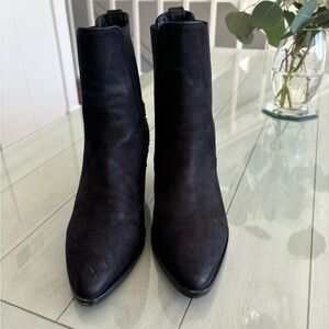All Saints Black Ankle Boots